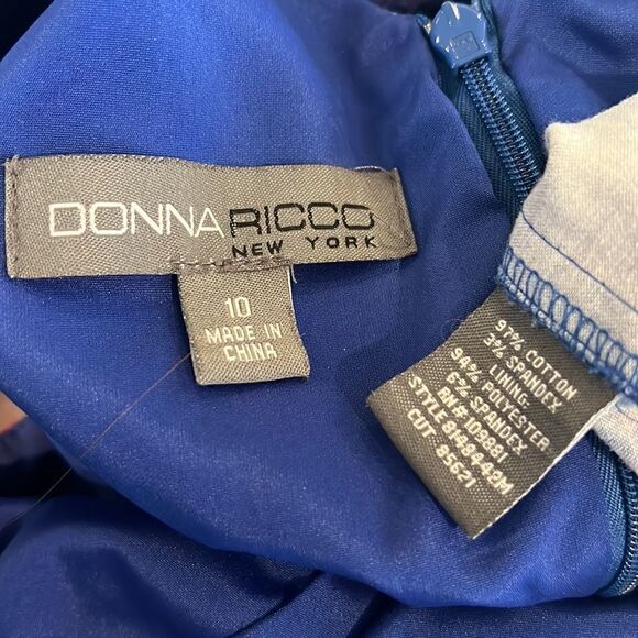 Donna Rocco Women’s 10 beautiful vibrant floral dress - Picture 12 of 12